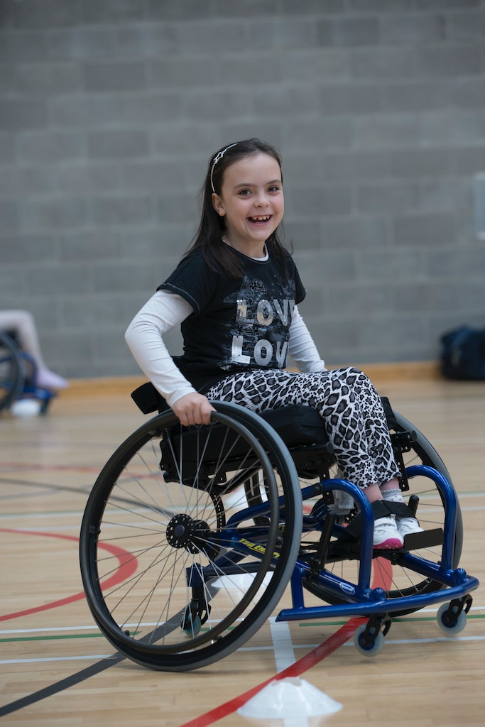 Young girl in wheelchair; Home Care Services Available from Best Care